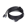 Scheda Tecnica: StarTech 10ft (3m) HDMI And USB 5GBps Kvm Cable Cavo - Keyb. / Video / Mouse (kvm) HDMI, USB Tipo A (m) A HDMI