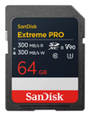 Scheda Tecnica: SanDisk Extreme PRO - Wd 64GB Video Class V90 / Uhs Ii U3 / Class10 Uhs Ii Sdxc