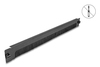 Scheda Tecnica: Delock 19" 1U Cable Management Brush Strip Open At The - Bottom Tool-free Black