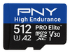 Scheda Tecnica: PNY Pro Elite High Endurance - 512GB Microsd