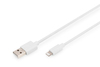 Scheda Tecnica: DIGITUS Cable iPhone Lightning USB M/M 1.0m High Speed Wh - 
