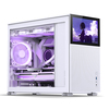 Scheda Tecnica: JONSBO D31 Mesh Screen Micro-ATX Case, Tempered Glass - White