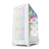 Scheda Tecnica: Sharkoon Case Rev300 Full-tower, Side Glass White - 
