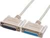 Scheda Tecnica: Manhattan Cavo Seriali/paralleli - M/F D-sub 25p. M/F 1,8 M