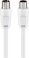 Scheda Tecnica: Goobay Cavo Antenna - Tv M/F 2,5 Mt Bianco