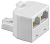 Scheda Tecnica: Goobay Adattatore T Isdn 1xRJ45 M 2xRJ45 F Bianco - 