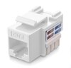 Scheda Tecnica: Techly Frutto Keystone RJ45 - Cat.6 UTP Idc 90&deg, Bianco