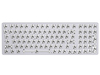 Scheda Tecnica: Glorious Gmmk 2 Full-size - Barebone, Ansi-layout, White - 