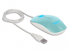Scheda Tecnica: Delock Optical 3-button LED Mouse USB Type-a Turquoise - 