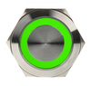Scheda Tecnica: DimasTech Pulsante Antivandalismo - 22mm - Silverline Green