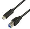 Scheda Tecnica: Logilink Cavo Superspeed USB-c Maschio/USB-b Maschio - 2m Nero