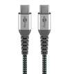 Scheda Tecnica: Goobay Cavo Tessile USB-c Maschio/USB-c - Maschio 0,5 M Grigio