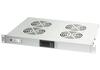 Scheda Tecnica: Techly Gruppo 4 Ventole 1U Per Rack 19'' Con Termostato LED - Grigio