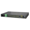 Scheda Tecnica: PLANET Ip30 19" Rack Mountable Industrial L2+/l4 Managed - Ethernet Switch, 24*1000t With 4 Shared 100/1000x Sfp (-40
