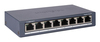 Scheda Tecnica: Hikvision Switch 8 Porte Gigabit RJ45 Ports, Desktop Steel - Case Unmanaged Switch