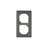 Scheda Tecnica: Mobotix 1 Module Double fRAMe for TX24MX - 131 x 233 x 18 mm, dark gray