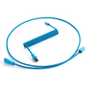 Scheda Tecnica: CableMod Pro Coiled Keyboard Cable USB To Micro USB C - Specturm Blue - 150cm