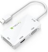 Scheda Tecnica: Techly Adattatore 3" 1 Mini Dp 1.2 (thunderbolt) - HDMI/dvi/VGA