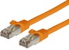 Scheda Tecnica: Techly Cavo LAN Cable Rame Cat.6a S/FTP - Lszh 0,5 M Arancione